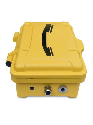 Αγορά Εξωτερικό βιομηχανικό τηλέφωνο με ισχυρή ακύρωση θορύβου, τηλεσκοπικό σωλήνα καλωδίου από ανοξείδωτο χάλυβα και βιομηχανικής ποιότητας πληκτρολόγιο σιλικόνης ηλεκτρονική κατασκευή