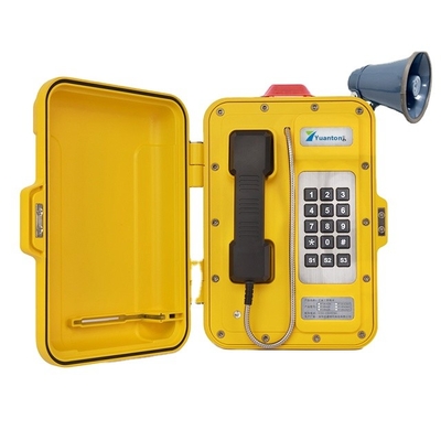 Αδιάβροχο IP68 Industrial VoIP Τηλέφωνο επίτοιχο τηλέφωνο