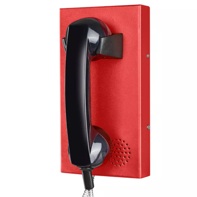 Τηλεοπτικό τηλέφωνο IP55 αντι Voip βανδάλων αδιάβροχο βιομηχανικό τηλέφωνο