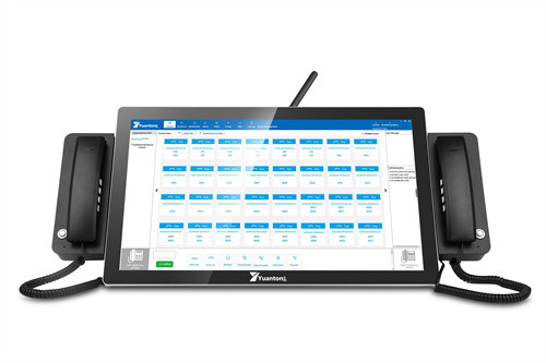 Διεπαφή GUI Ip Pbx Τηλεφωνικό σύστημα διαχείρισης και σταθμός εργασίας χειριστή