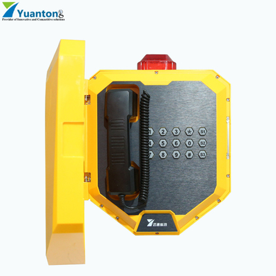 Ip66 Rj45 Port Βιομηχανικό ανθεκτικό σε καιρικές συνθήκες τηλέφωνο 12v Αναπροσαρμοστής Εξωτερικός Προαιρετικός