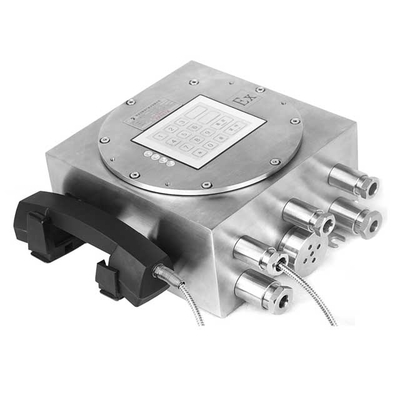 IP68 ανθεκτικό βιομηχανικό τηλέφωνο 12V τάση για δημόσια χρήση