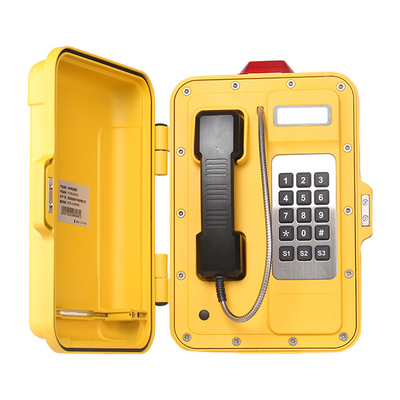 IP68 Πιστοποιημένο DC12V Ηχηρό τηλέφωνο με ενσωματωμένη ισχύ μετάδοσης και ένδειξη ρεύματος